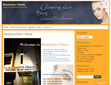 Tablet Screenshot of kharintadental.com